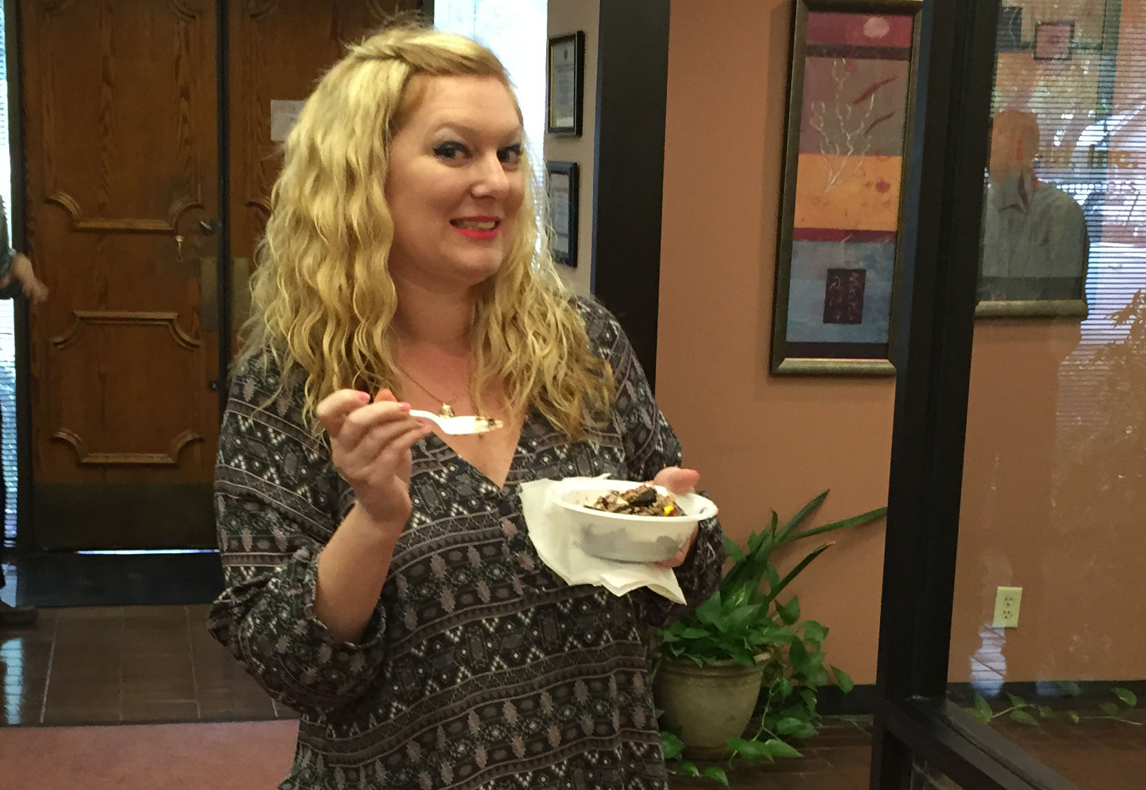 Houston Office Cools Off with Ice Cream Social