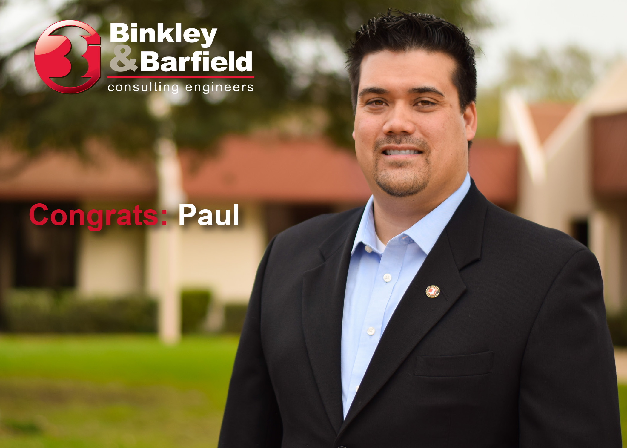 Congrats: Paul