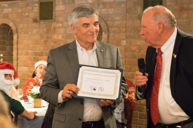 BinkleyBarfield, Inc. President Awarded Texas Engineering Foundation Fellowship