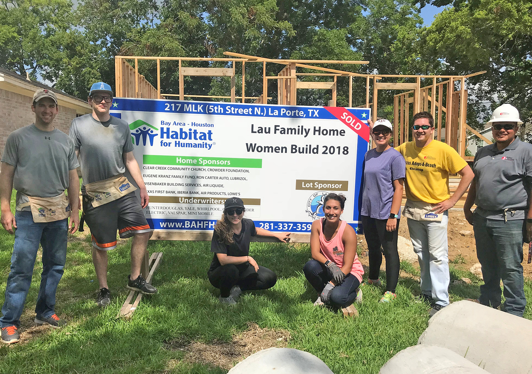 Young Professionals Group Lends a Hand to Habitat for Humanity