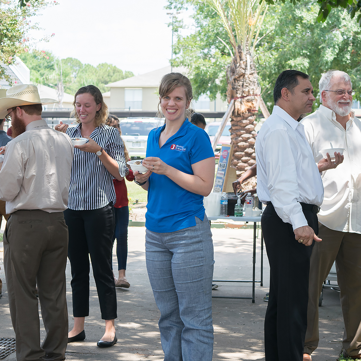 BBI’s Houston Office Cools Off in the Summer Heat with an Ice Cream Social