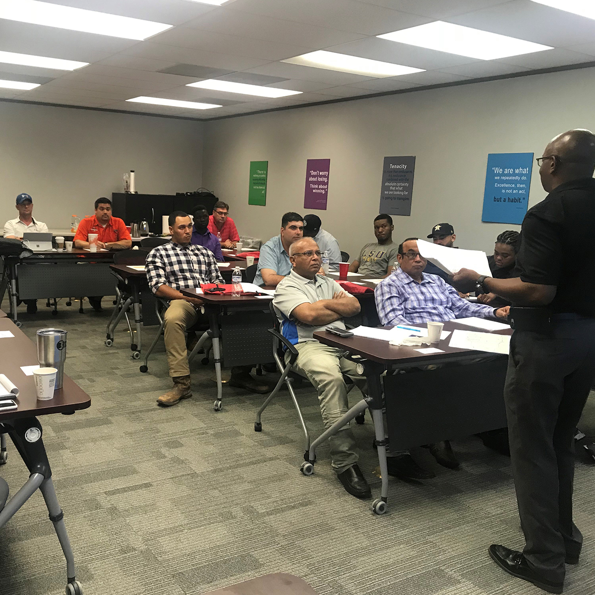 BBI’s Construction Management Group Comes Together for Their Last Quarterly Meeting