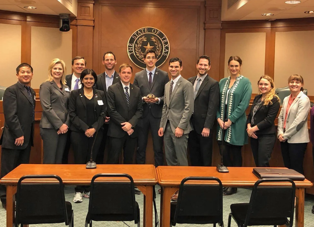 BBI’s David Calabuig, PE joins Members of the Texas Section of ASCE for the 2019 Legislative Drive-In