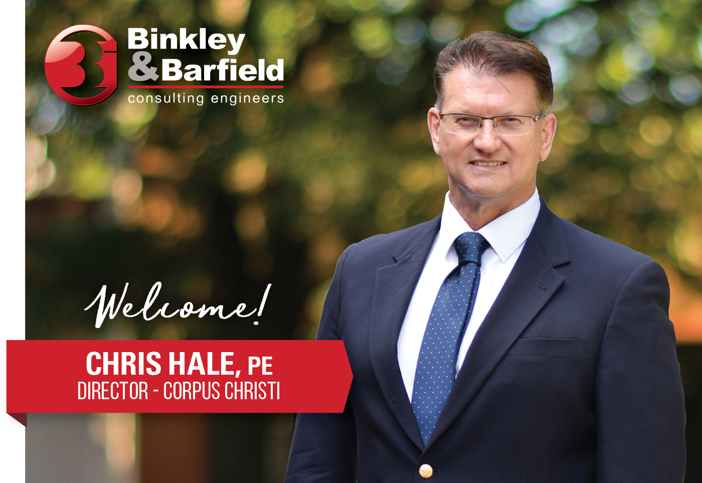Welcome: Chris Hale, PE