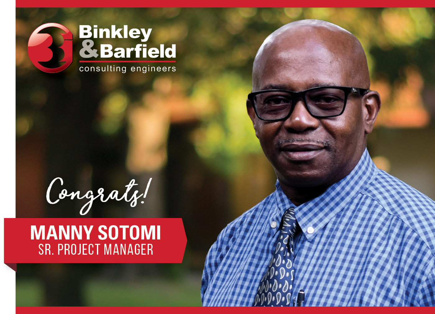 Congrats: Manny Sotomi