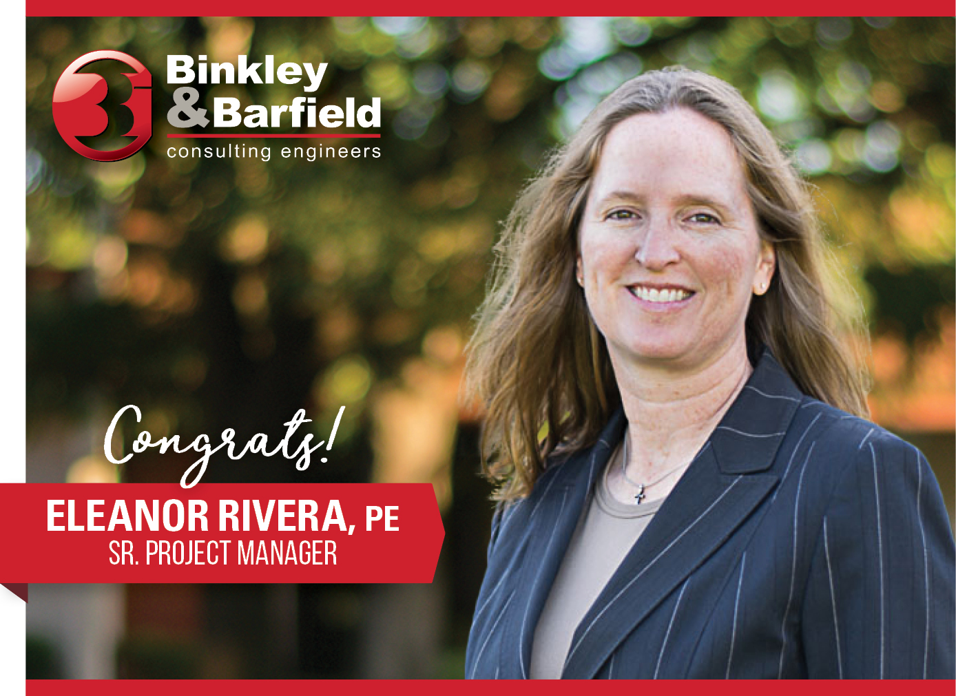 Congrats: Eleanor Rivera, PE