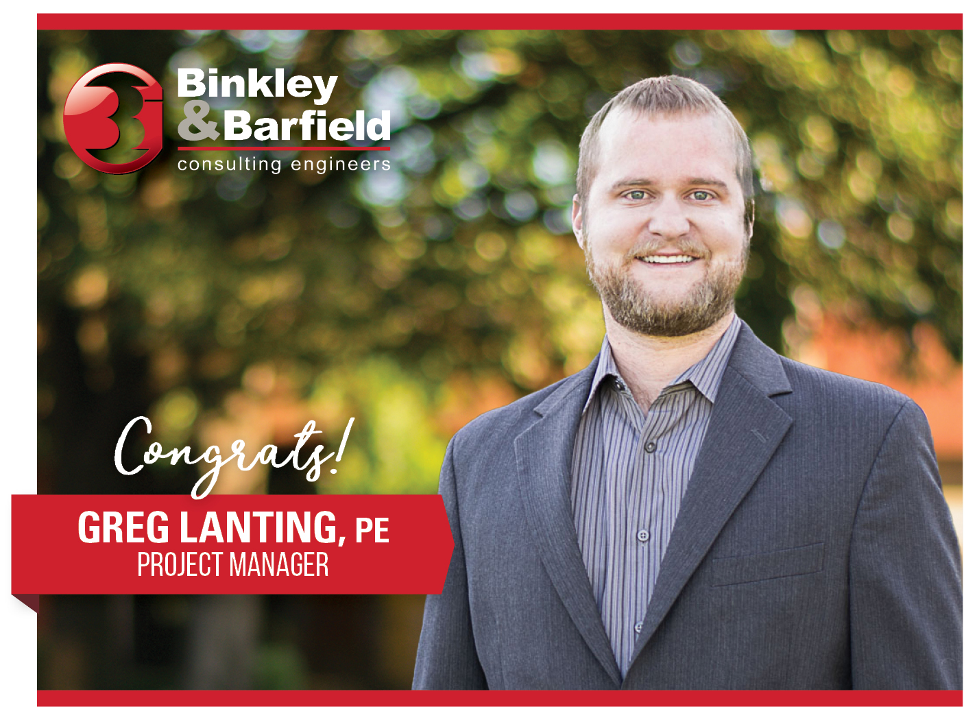 Congrats: Greg Lanting
