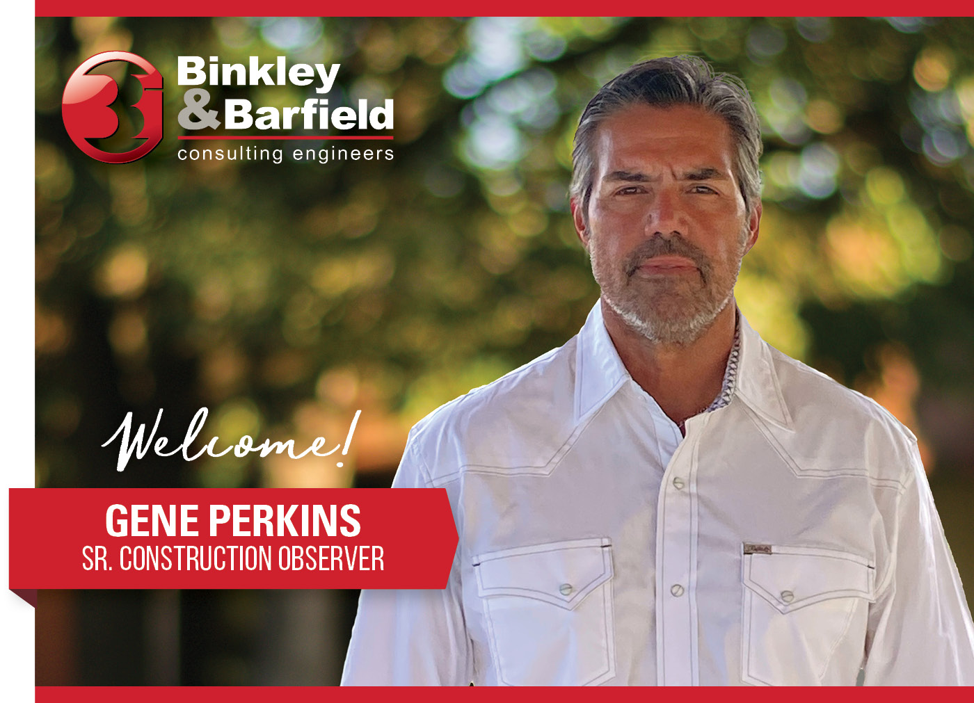 Welcome: Gene Perkins