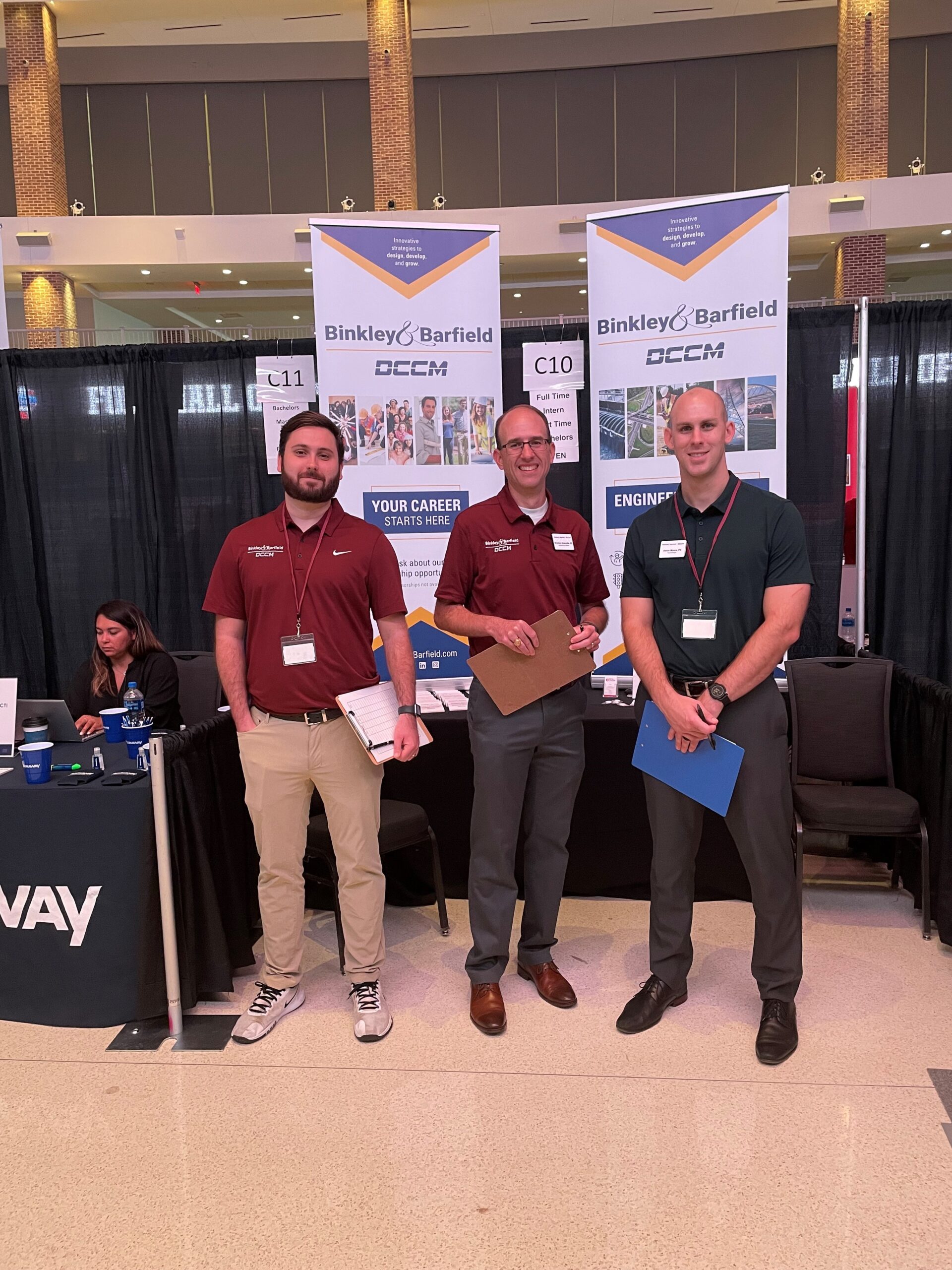 Binkley & Barfield | DCCM Attends the TAMU Fall 2022 SEC Engineering Career Fair